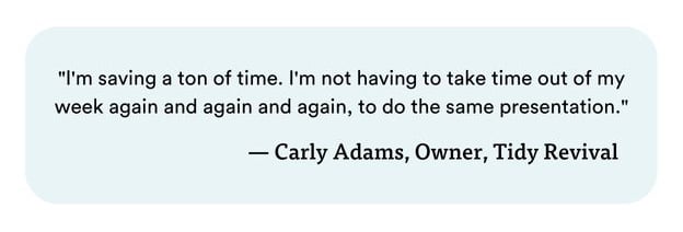 Carly Adams-Propietario-Tidy Revival