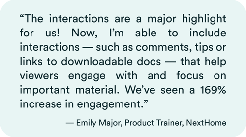 Emily Major, Formadora de productos, NextHome