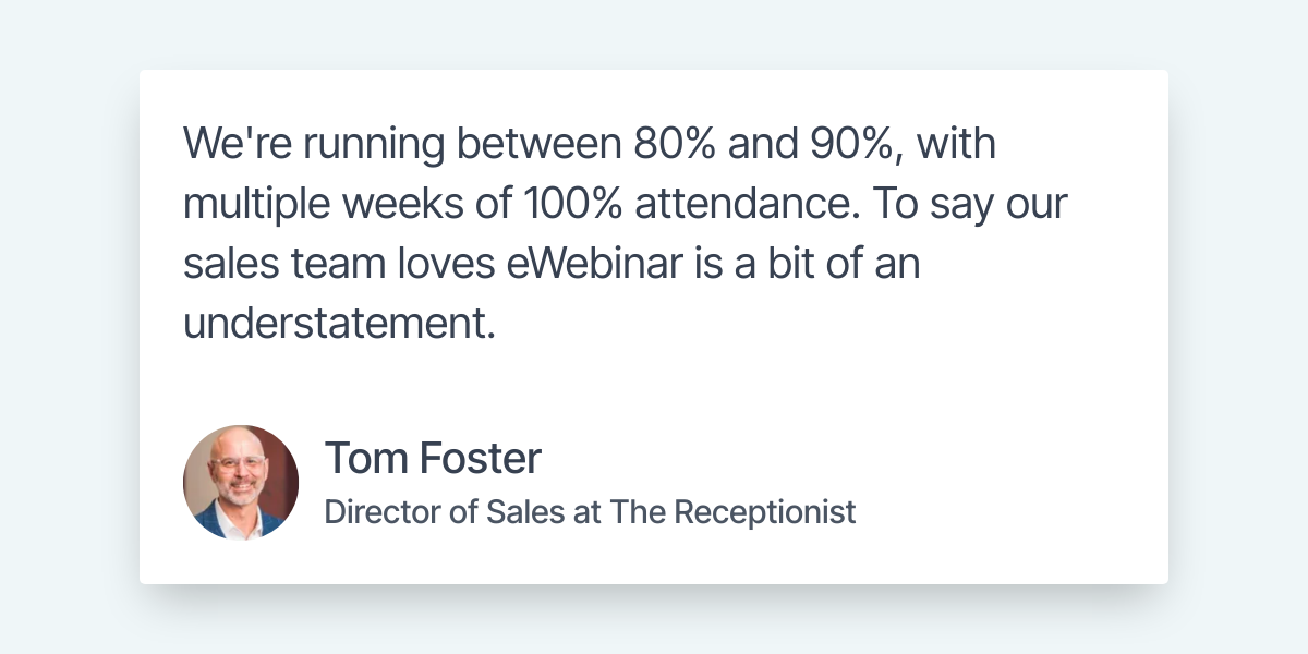 Valoración de Tom Foster sobre Asistencia