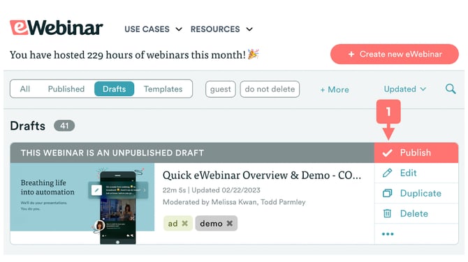 Test Webinar Paso 1