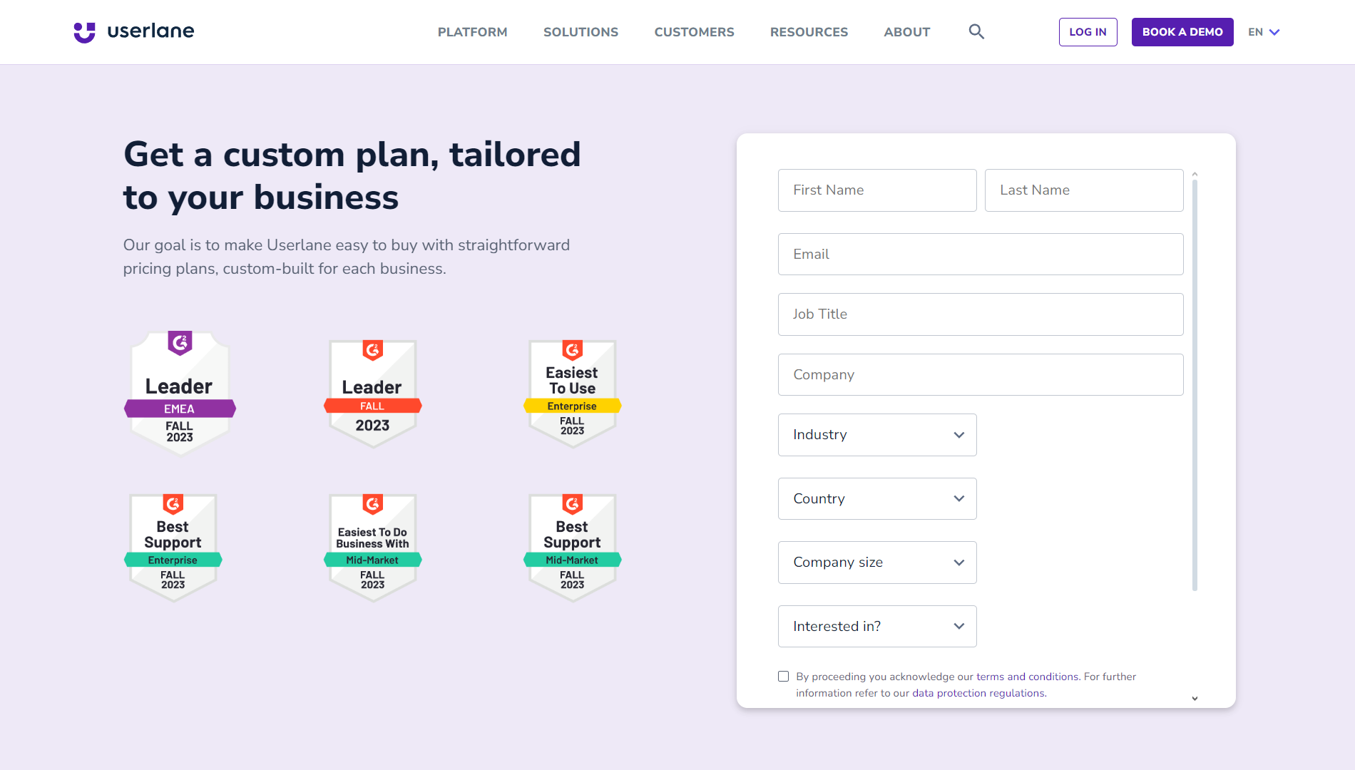 Userlane-pricing