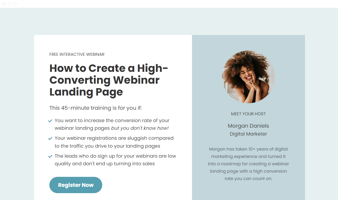 eWebinar-Leadpages-template