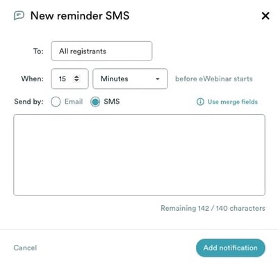 ewebinar-sms-notification-powered-by-twilio