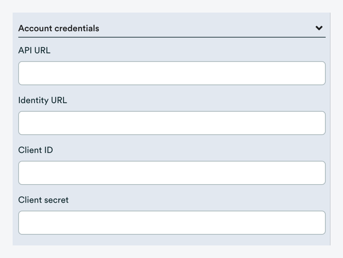 configuración de la integración de marketo