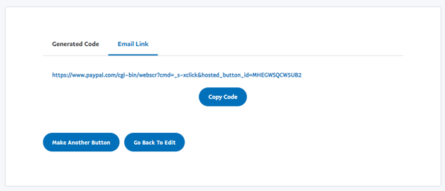 paypal button email