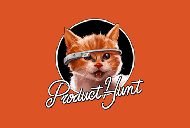 Logotipo de la caza del producto y del gato
