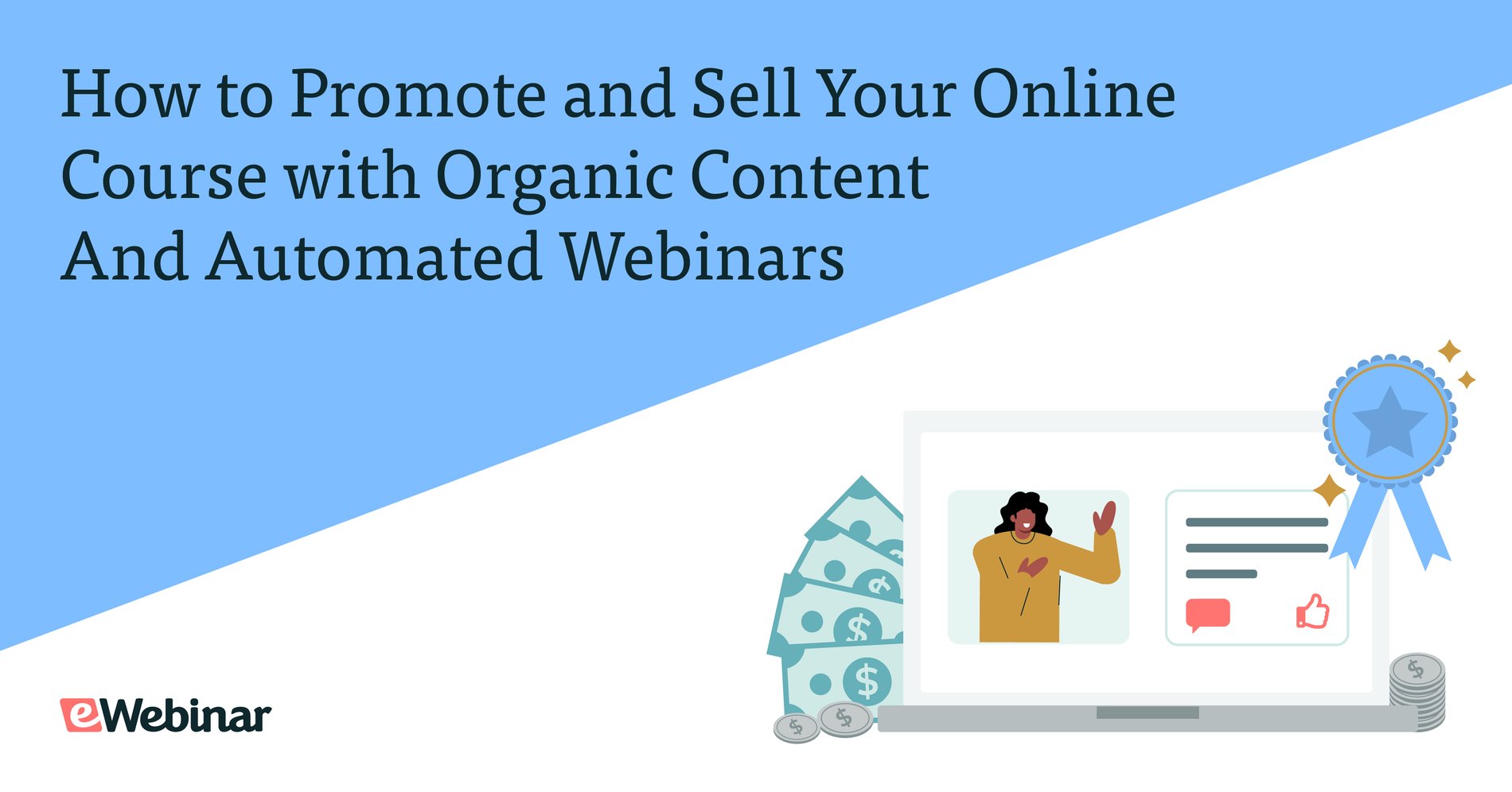 Cómo promocionar y vender tu curso online con contenido orgánico y webinars automatizados