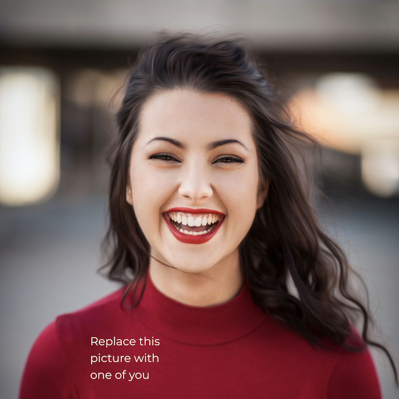 Ejemplo de foto de perfil